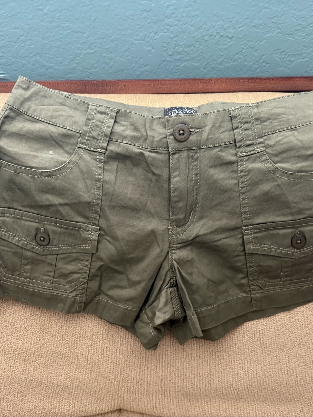 NWT Bebop Olive Green Cargo Shorts